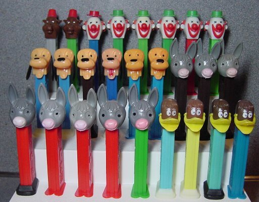 PEZ MMM Merry Music Makers - Choose Character from Menu Use for Crafts 